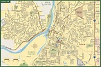 Salem Downtown Map | Digital Vector | Creative Force