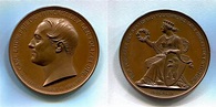 Brandenburg Preußen, Br.Medaille 1856 Carl Ludwig Friedrich v ...