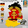 StepMap - Deutsche Demokratische Republik (DDR) - Landkarte für Deutschland
