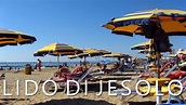 Lido di Jesolo, Italy - Beach resort on the Adriatic Sea - YouTube