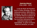 Quien Es Gabriela Mistral Biografia Corta Para NiÃ±os - Lescen