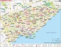 Large Detailed Road Map Of Toronto City Toronto Large - vrogue.co