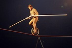 Unicycling on the tightrope