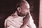 Mahatma Gandhi Praying