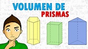 ¿Como calcular el volumen de un prisma? - YouTube