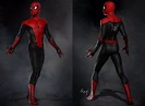 Spiderman Far from Home: suit art by Ryan Meinerding Spiderman Suits ...