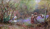 Arthur Hopkins - The Bluebell Wood - Richard Taylor Fine Art