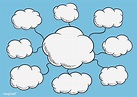 Cloud diagram illustration | free image by rawpixel.com | Cloud diagram ...