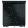GE Appliances 24" Smooth Top Electric Range with Steam Clean in ...