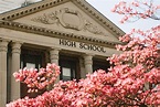 "Exterior Of American High School In Spring" by Stocksy Contributor ...