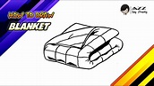 How to draw a Blanket step by step - YouTube