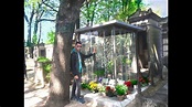 Tombe de France GALL et Michel BERGER, cimetière de Montmartre, Paris ...