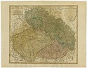 Antique Map of the Kingdom of Bohemia by Jefferys (1804)