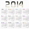 Baú da Web: Calendário 2014 para imprimir