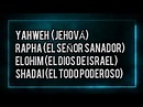 Mantra - Yahweh , Rapha , Elohim , Shadai , Yireh, Adonai - YouTube