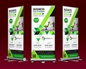 Modern Professional Business Roll Up Banner Design – GraphicsFamily