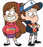 Mabel and Dipper (The Gravity Falls Movie) Vector by ...