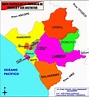 Mapa De La Provincia De Trujillo Y Sus Distritos Mapa De La Region La ...