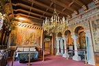 hohenzollern castle interior -ornamental wood carving Hohenzollern ...