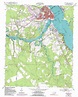 New Bern topographic map, NC - USGS Topo Quad 35077a1