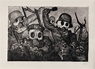 Shock Troops Advance under Gas, 1924 - Otto Dix - WikiArt.org