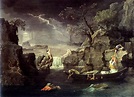 Winter (The Flood) - Nicolas Poussin - WikiArt.org - encyclopedia of ...