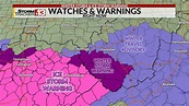 WINTER STORM: All the details on the ice and snow that you need to know ...