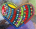 Created by Tina @ Wise Crackin' Mosaics | Mosaic crafts, Mosaic artwork ...