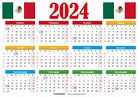 Calendario 2024 México con festivos PDF | by Calendarena | Medium