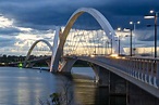 Juscelino-Kubitschek-Brücke in Brasilia, Brasilien | Franks Travelbox