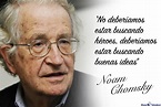 Frases de Noam Chomsky | Mans Unides