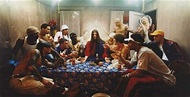 Last Supper Jesus is my Homeboy by David LaChapelle on artnet