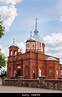 Rote Backsteinkirche in Utena, Litauen Stockfoto, Bild: 125643464 - Alamy