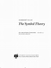 13 Symbol Theory | PDF | Symbols | Theory
