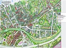 Marburg map | Marburg, Marburg lahn, Stadtplan
