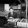 Eugeniusz Rudnik, a pioneer of electronic music in Poland, working at ...