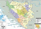 Bosnia and Herzegovina Map (Political) - Worldometer