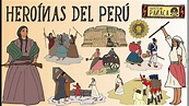Heroínas del Perú | Mujeres de la Independencia | Bicentenario del Perú ...