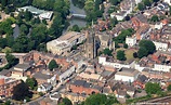 Royal Leamington Spa from the air | aerial photographs of Great Britain ...
