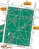 Map of Fitzroy Gardens, Victoria, Australia in Festivale's pictorial ...