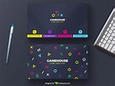 Creative game business card template - Freebcard | Business card psd ...