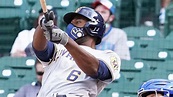 Lorenzo Cain homers twice, makes franchise history as Brewers edge Cubs ...