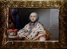 0311-Anonymer Miniaturist, nach 1756, Portrait des Johann IX. Philipp ...