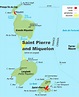 Detailed map of Saint Pierre and Miquelon - Ontheworldmap.com