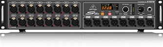 BEHRINGER S16 Digital Snake I-O Box with 16 Remote-Controllable MIDAS ...