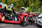 Der Unfall ereignete sich am Donnerstagnachmittag auf der B29 bei ...