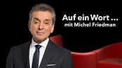 Neues TV-Talkformat mit Michel Friedman | DW Deutsch Lernen