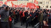 Working class groups worldwide celebrate anniversary of October ...
