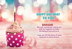 Happy Birthday Shazia pictures congratulations.