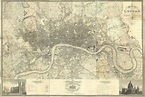 El Londres victoriano mapa - Mapa de la época victoriana de Londres ...